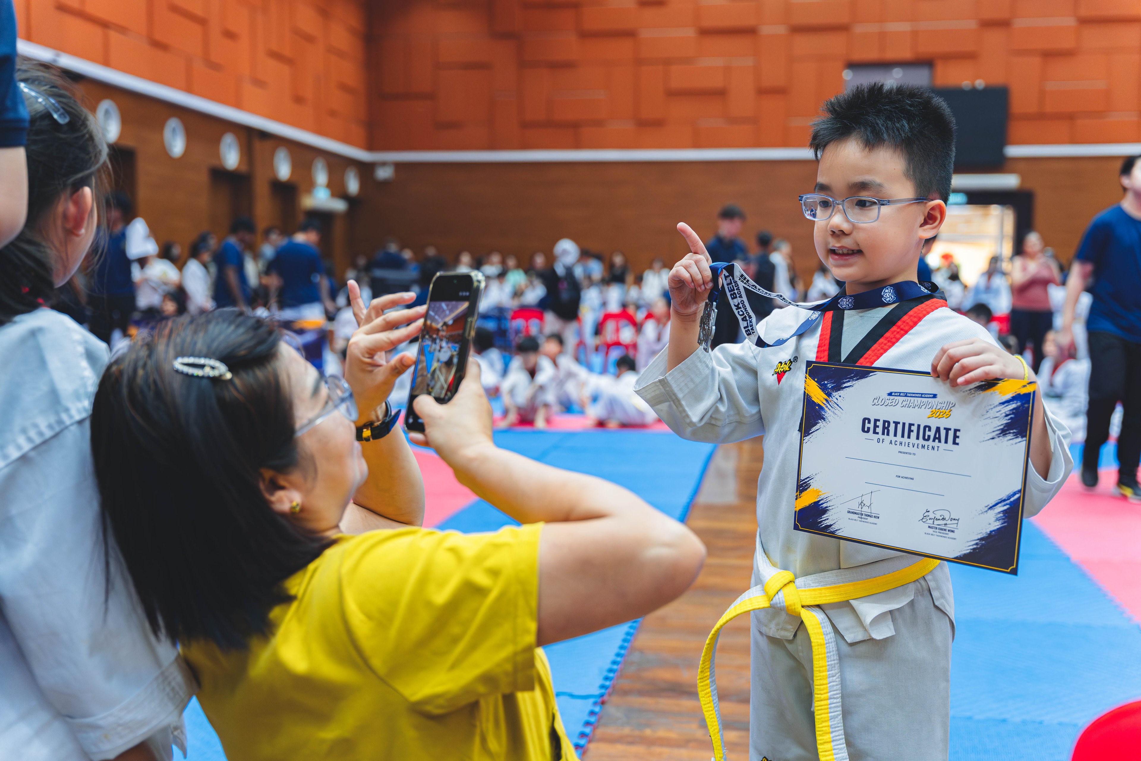 Blackbelt Academy Taekwondo Closed Tournament — wil-03569